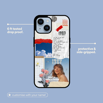 1989 Custom Bundle: Lined Diary & Phone Case