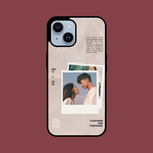 Twin Flame Polaroid | Phone Case