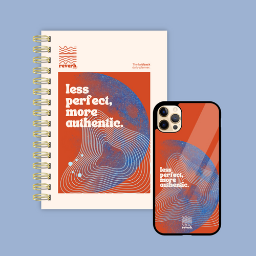 Laidback Daily Planner & Authentic Phone Case Bundle