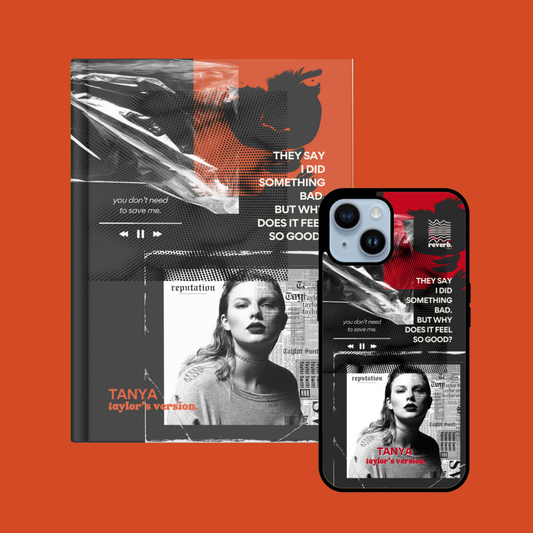 Reputation Custom Bundle: Lined Diary & Phone Case