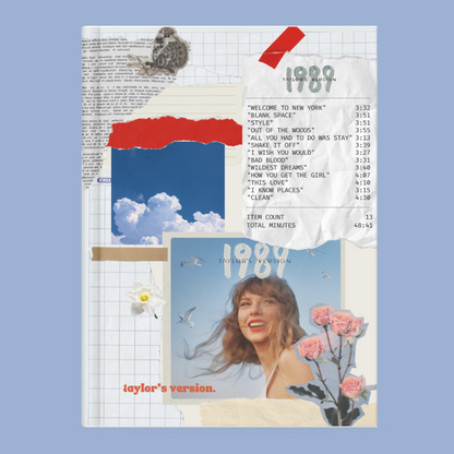 1989 Custom "Lined"  Diary